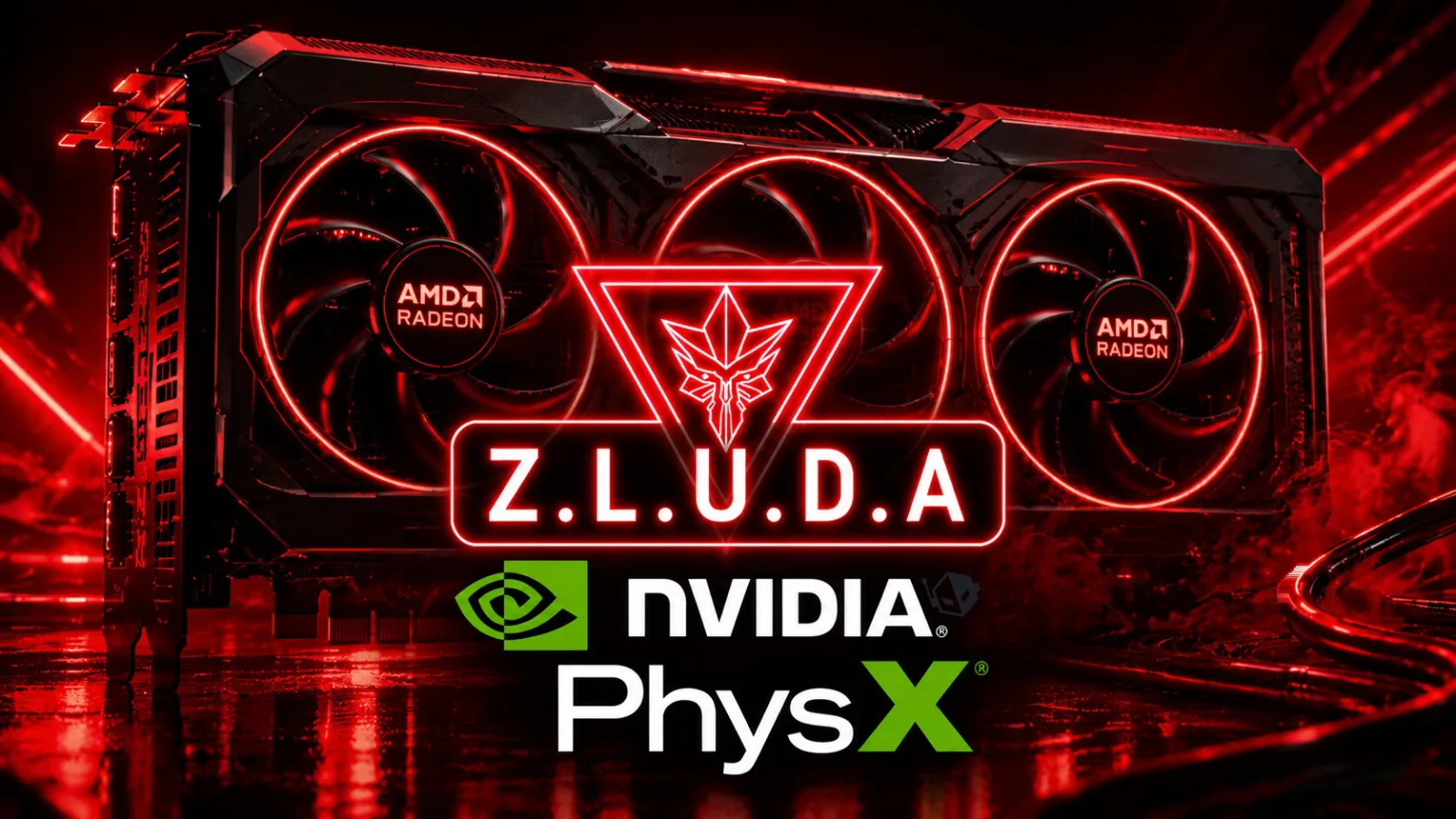 AMD Radeon GPUs Achieve Significant PhysX Performance Boost with Open-Source ZLUDA