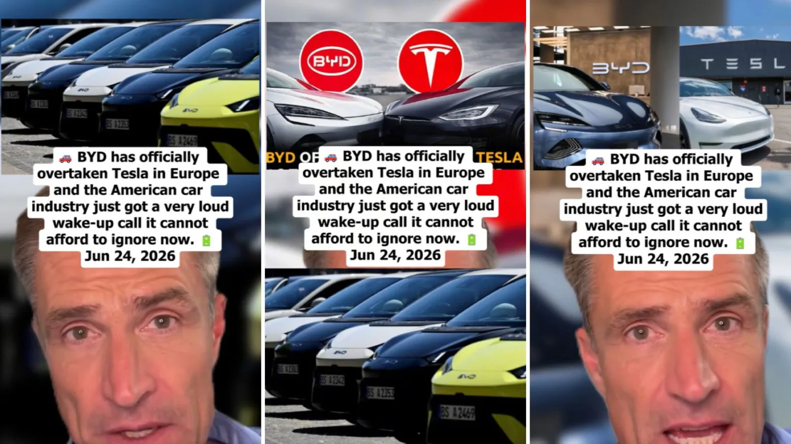 BYD Surpasses Tesla in European EV Market as Prices and Range Drive Shift