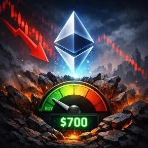 Ethereum’s Key Indicator Signals Possible Drop to $700 Amid Prolonged Bear Market