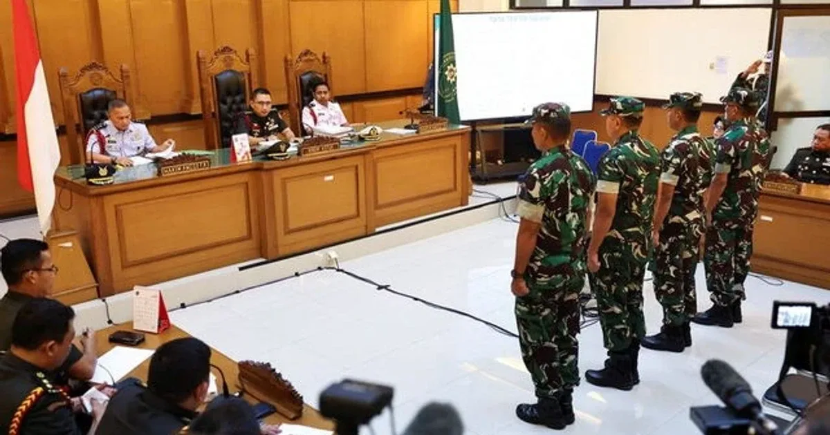 Four Indonesian Military Officers Sentenced in Acid Attack on Activist