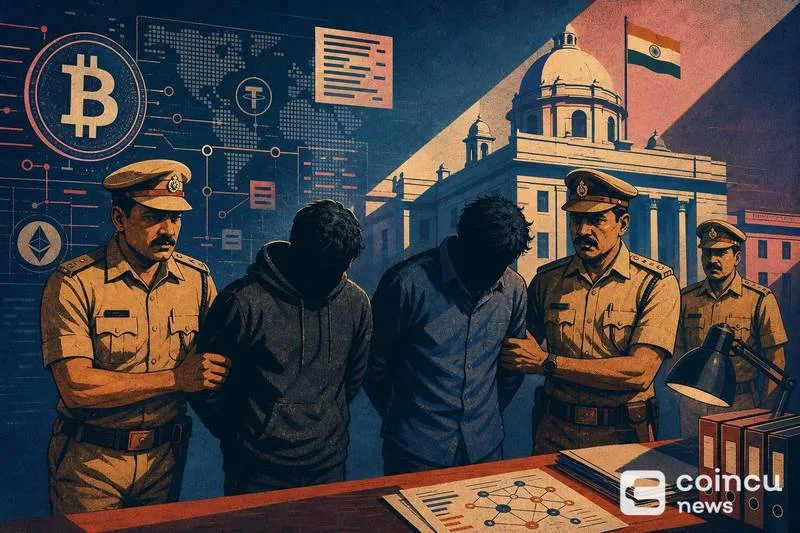 Indian Police Detain Two in Probe Linking Cryptocurrency to Terror and Drug Financing
