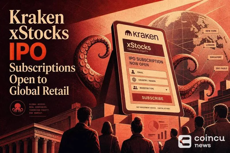 Kraken Expands Access to U.S. IPOs for Global Retail Investors via xStocks