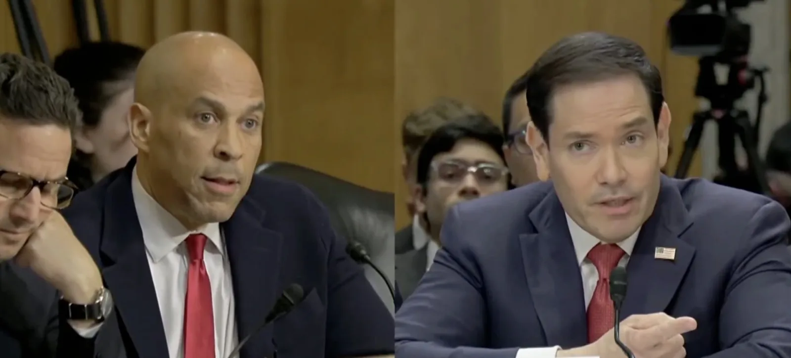 Rubio Challenges Booker’s Claims Over Trump’s Iran Strategy in Heated Congressional Exchange