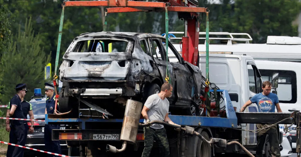 Senior Russian Military Officer Dies in Car Bomb Near Moscow Amid Rising Targeted Attacks
