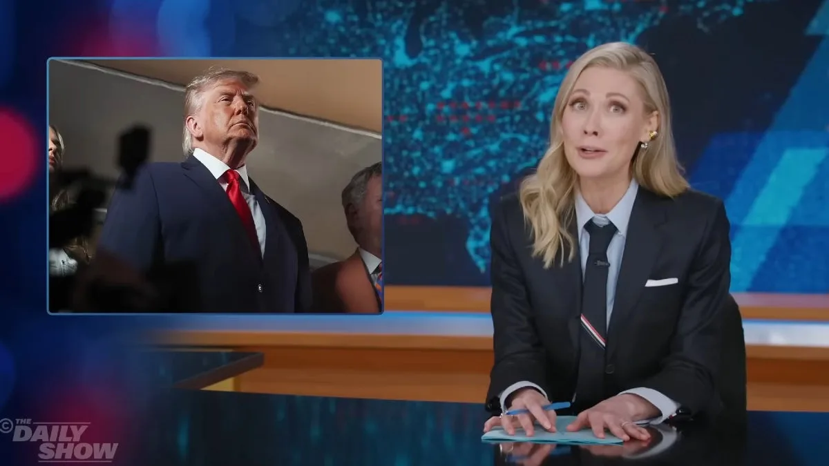 The Daily Show Mocks Trump’s Knicks Game Claim and GOP Election Fraud Allegations