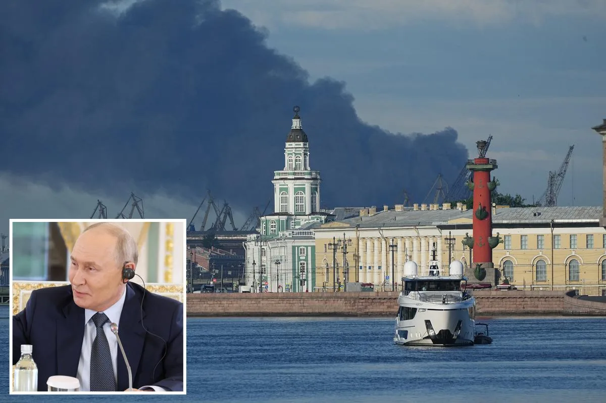 Ukraine Escalates Drone Attacks on St. Petersburg Amid Rejected Peace Talks with Putin