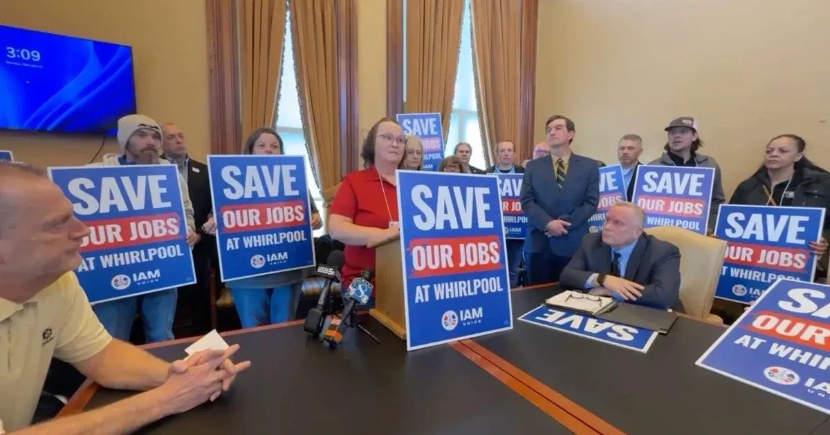 Whirlpool reduces Iowa factory workforce despite tariff measures aimed at boosting jobs