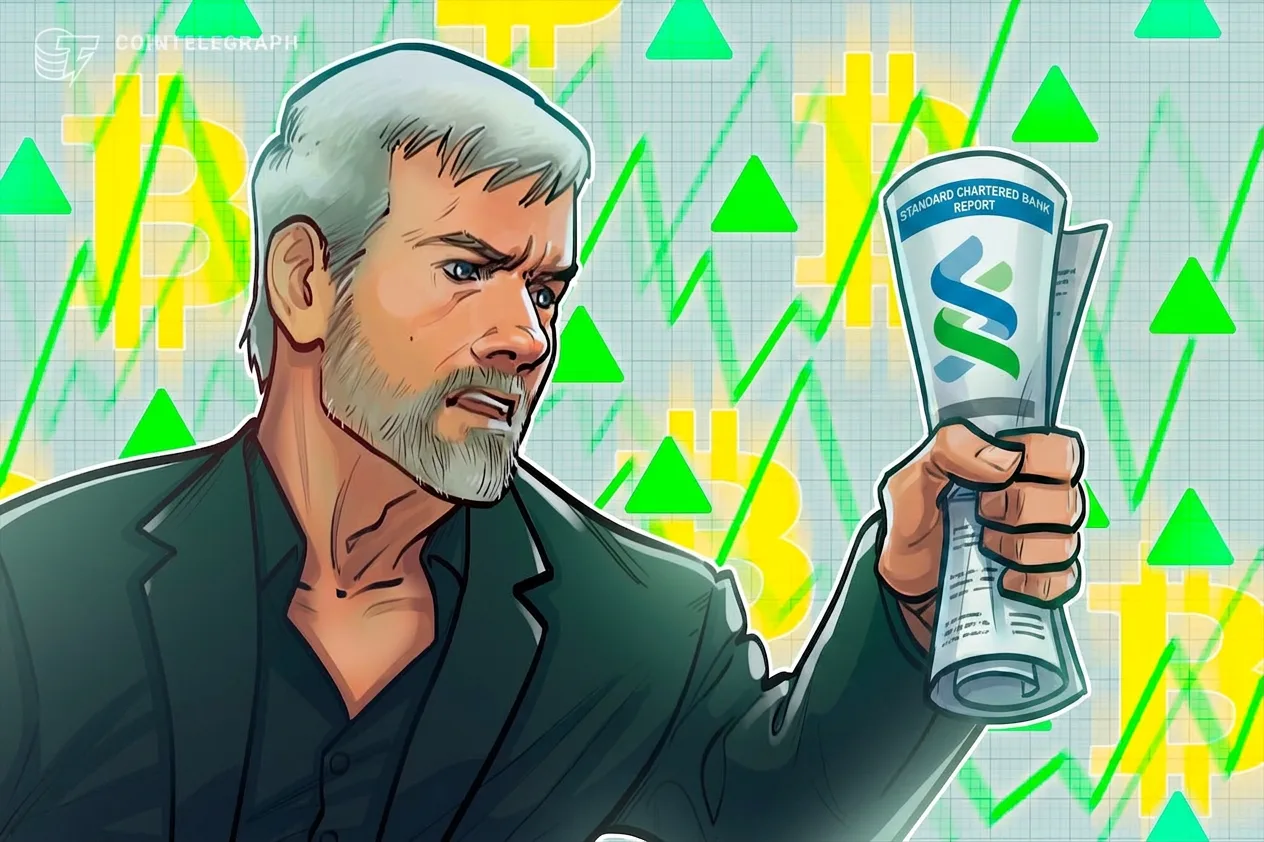 Standard Chartered Calls for Clearer Messaging on Strategy’s Bitcoin Sales to Support Market Confidence