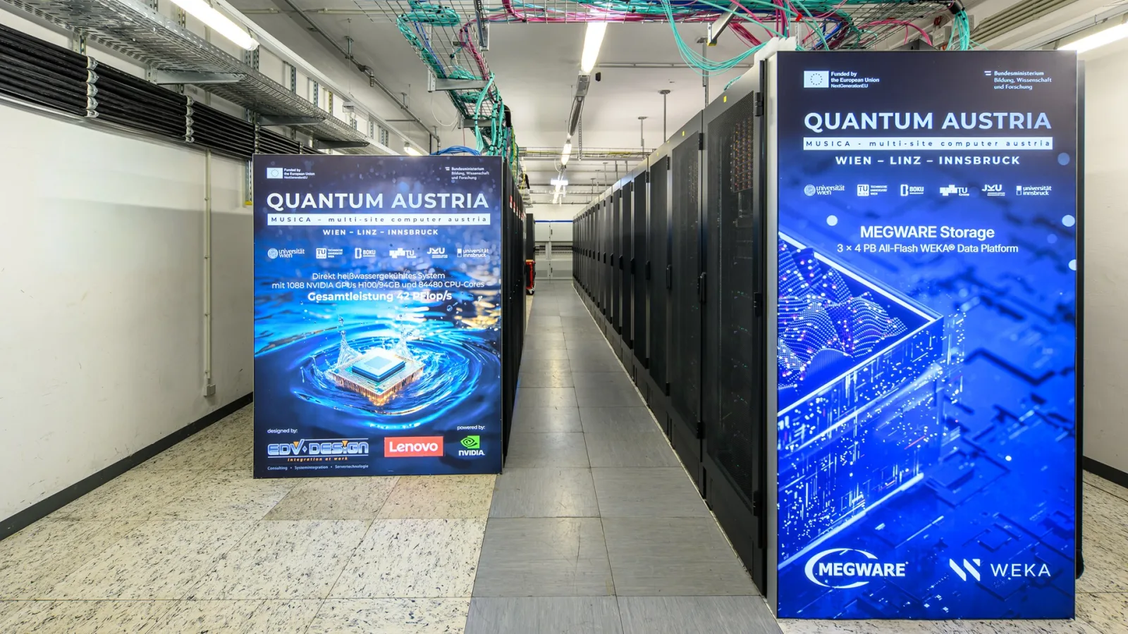 Austria Unveils MUSICA Supercomputer with Over 1,000 NVIDIA H100 GPUs and 45 Petaflops