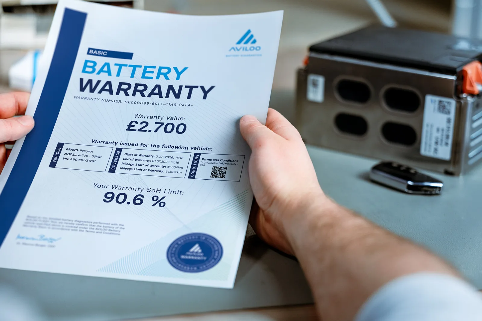AVILOO Introduces First Financially Backed Warranty for Used EV Batteries in the UK