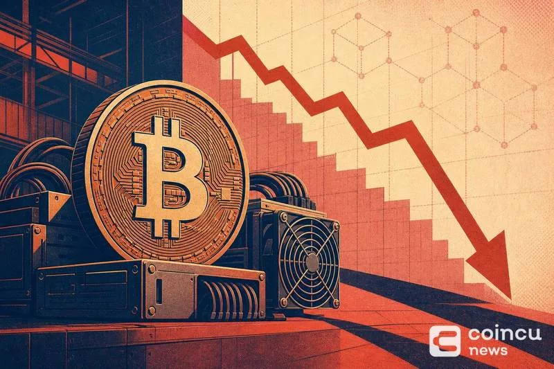 Bitcoin Mining Difficulty Drops 5% to 127.17T, Easing Pressure on Miners
