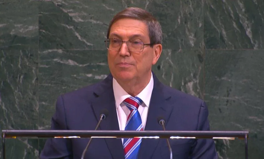 Cuban Foreign Minister Condemns US Sanctions as ‘Cruel Warfare’ at the UN General Assembly