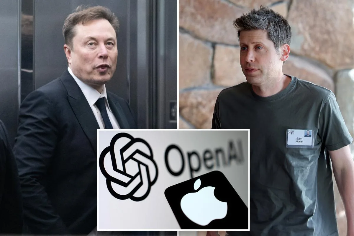 Elon Musk and Sam Altman Clash as Apple Accuses OpenAI of Trade Secret Theft