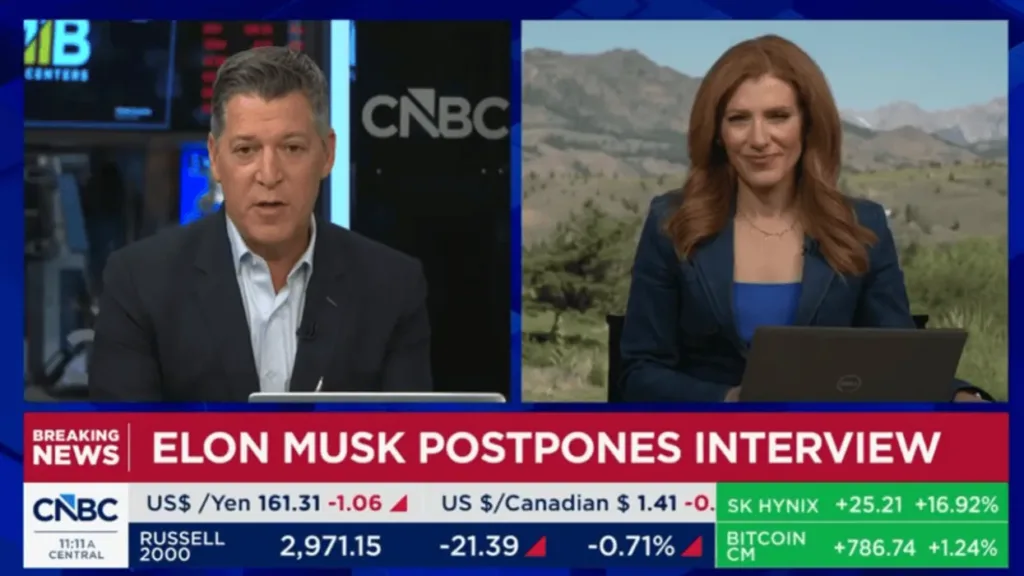 Elon Musk Cancels Last-Minute Interview as SpaceX Shares Slip Below IPO Price