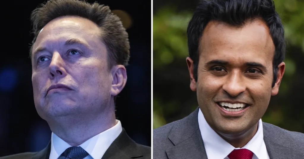 Elon Musk Donates $5 Million to Support Vivek Ramaswamy’s Ohio Governor Campaign