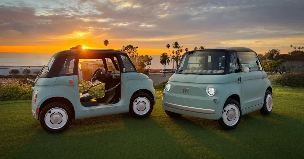 Fiat Introduces $13,995 Topolino EV to U.S. Market as Ultra-Compact Neighborhood Vehicle
