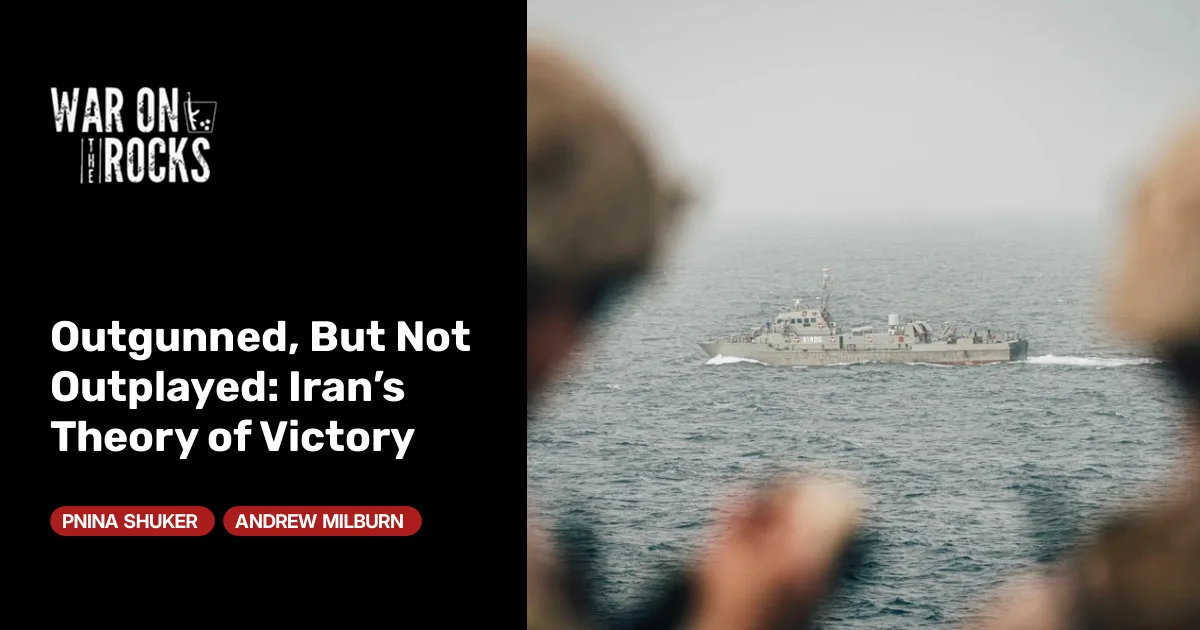How Iran Turned Military Weakness into Strategic Advantage Against the U.S.