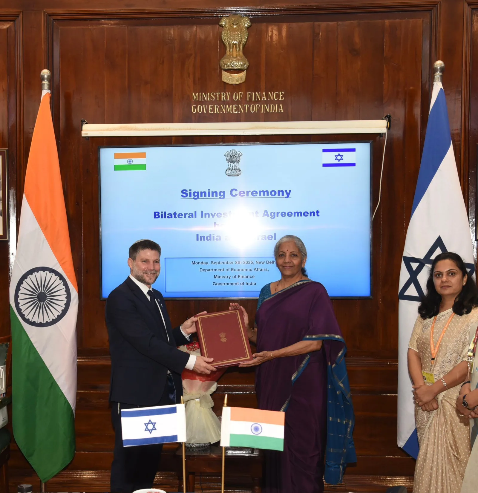 India-Israel Bilateral Investment Agreement Enters into Force to Boost Economic Partnership