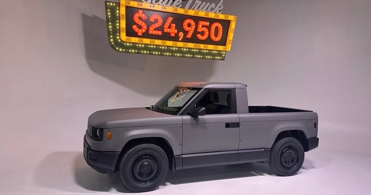 Jeff Bezos-Backed Slate Auto Launches $24,950 Minimalist Electric Pickup Truck
