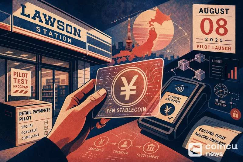 Lawson to Pilot Multi-Stablecoin Payments Using Yen Stablecoin in August