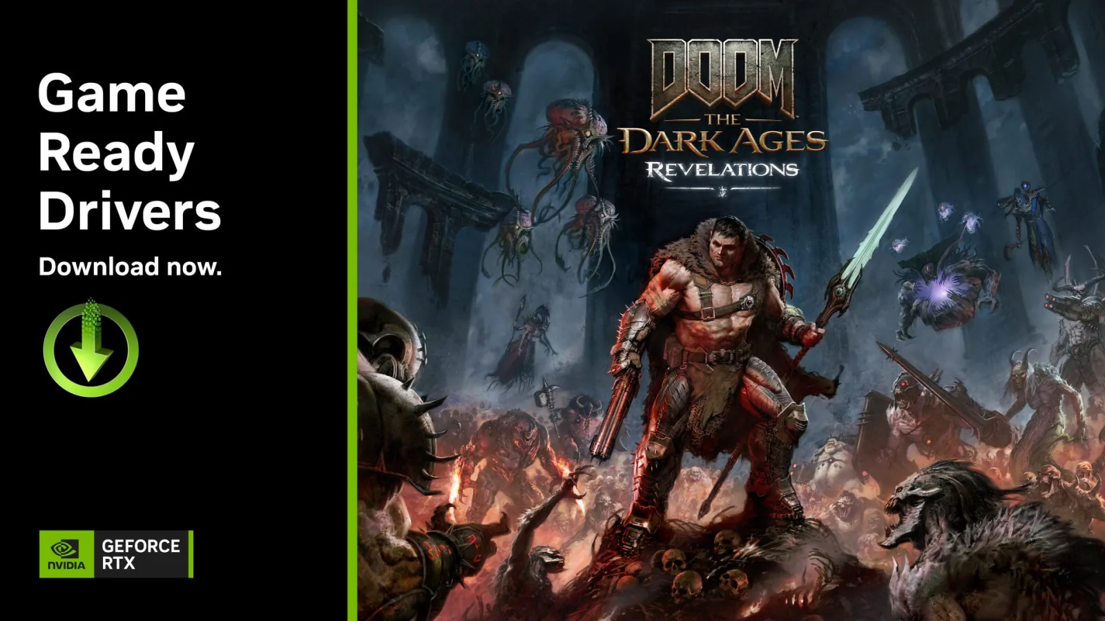NVIDIA Launches Game Ready Driver for DOOM: The Dark Ages Revelations and Assassin’s Creed Black Flag Resynced