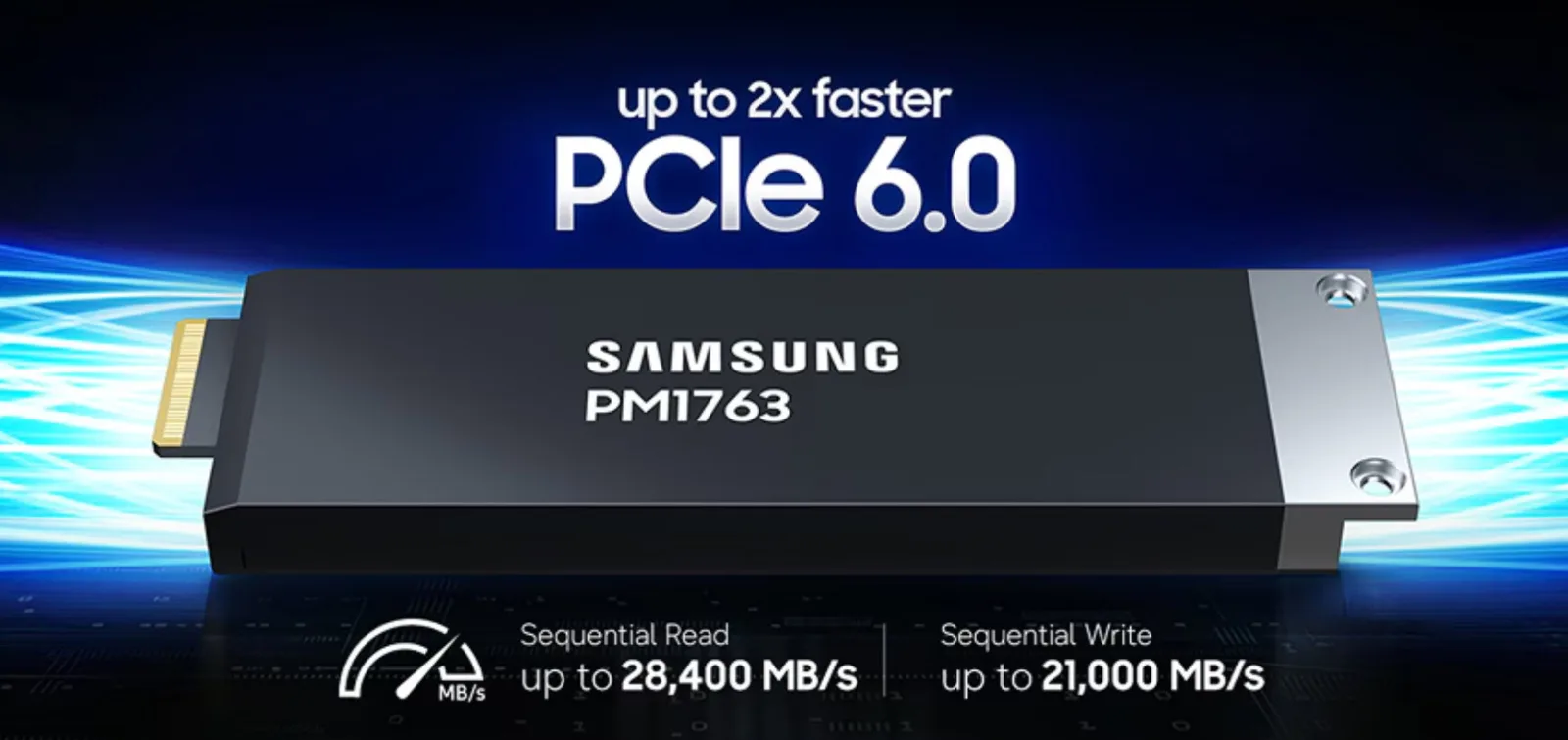 Samsung Launches PCIe 6.0 SSD with Breakthrough Speeds for AI Server Demands