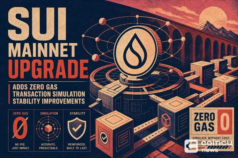 Sui Mainnet Upgrade Enables Zero-Gas Transaction Simulation and Boosts Node Stability