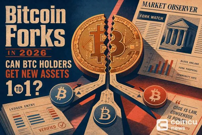 Two Bitcoin Fork Proposals for 2026 Claim 1:1 Asset Distribution, Details Still Uncertain
