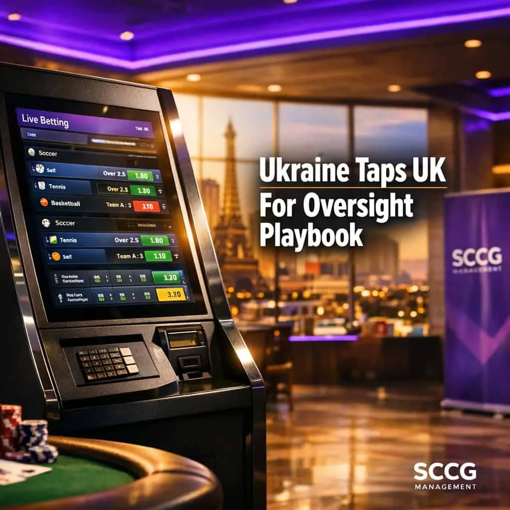 Ukraine Seeks UK Expertise to Guide PlayCity Gambling Regulatory Reforms