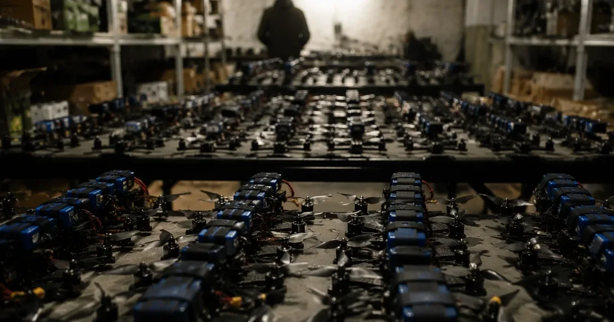 US Drone Production Trails Far Behind Ukraine’s Wartime Manufacturing Surge