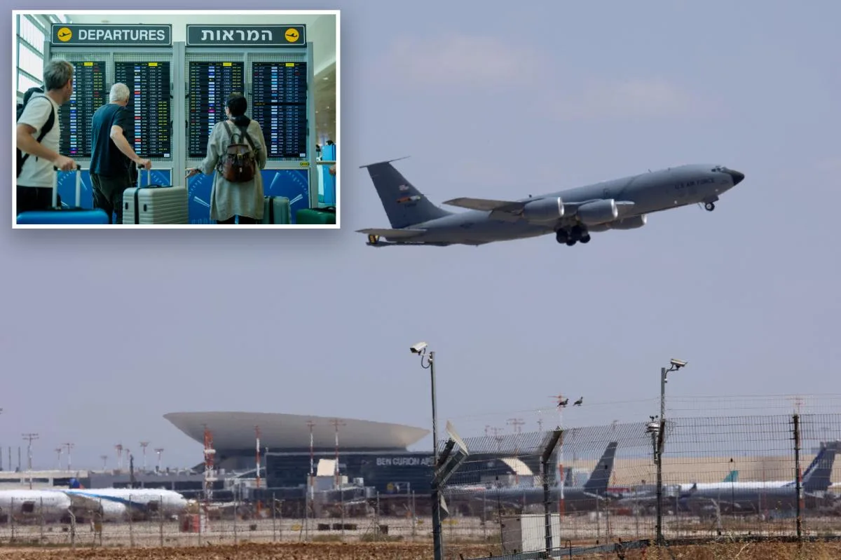 US Keeps Over 30 Refueling Planes at Ben Gurion Airport, Endangering Thousands of Summer Flights