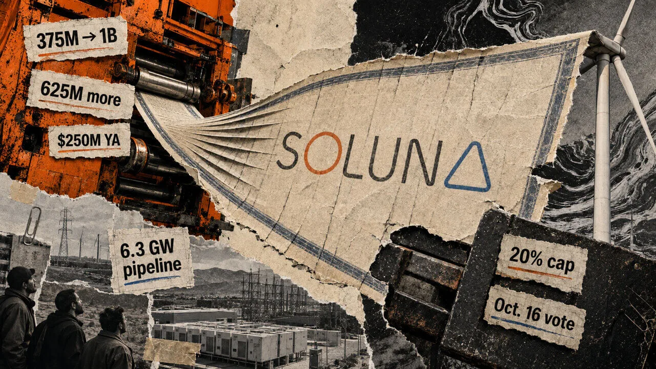 Soluna’s Share Proposal Highlights Funding Challenges for AI and Bitcoin Growth