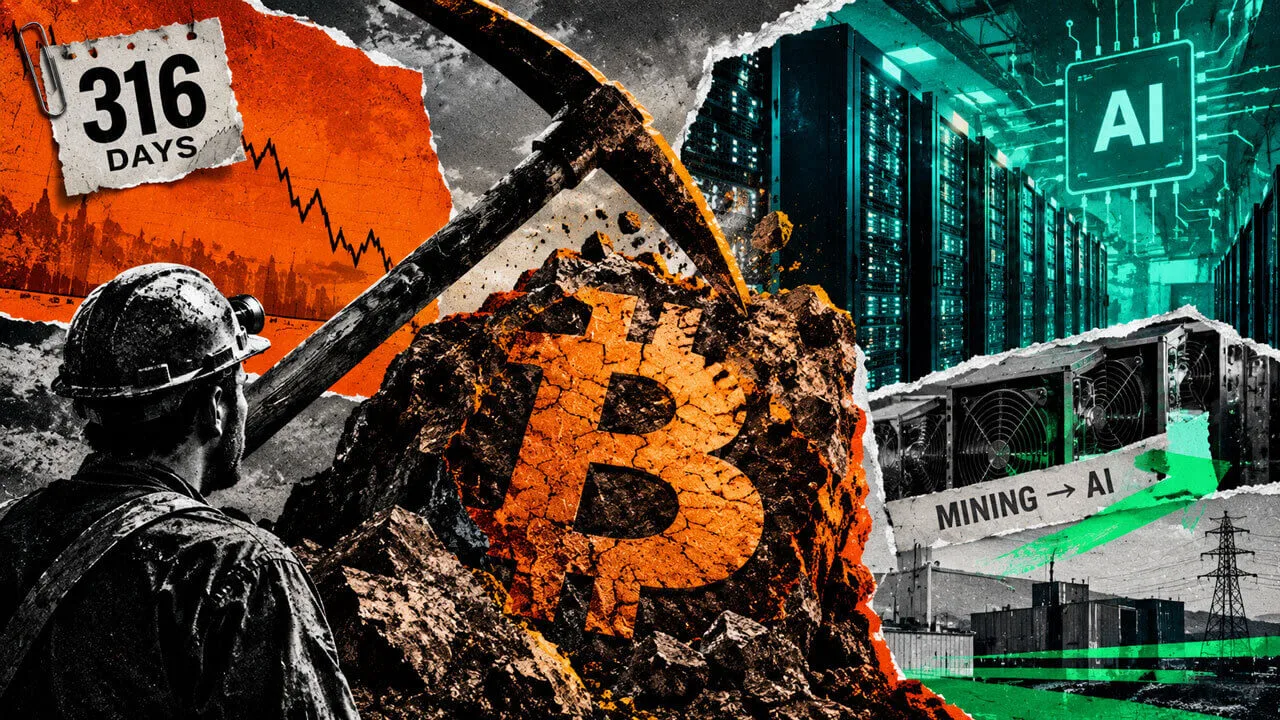 Bitcoin Hashrate Remains Suppressed Amid AI Mining Shift, Prolonging Recovery Challenges